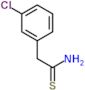 2-(3-chlorophenyl)ethanethioamide