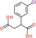 2-(3-chlorophenyl)butanedioic acid