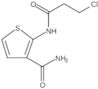 2-[(3-Chloro-1-oxopropyl)amino]-3-thiophenecarboxamide