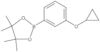 2-[3-(Cyclopropyloxy)phenyl]-4,4,5,5-tetramethyl-1,3,2-dioxaborolane