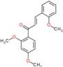 (2E)-1-(2,4-dimethoxyphenyl)-3-(2-methoxyphenyl)prop-2-en-1-one