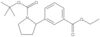 1,1-Dimethylethyl 2-[3-(ethoxycarbonyl)phenyl]-1-pyrrolidinecarboxylate