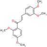 (2E)-1-(2,4-dimethoxyphenyl)-3-(3,4-dimethoxyphenyl)prop-2-en-1-one