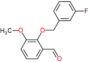 2-[(3-fluorobenzyl)oxy]-3-methoxybenzaldehyde