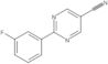 2-(3-Fluorophenyl)-5-pyrimidinecarbonitrile