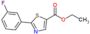 ethyl 2-(3-fluorophenyl)thiazole-5-carboxylate