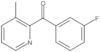 (3-Fluorofenile)(3-metil-2-piridinil)metanone