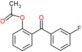 [2-(Acetyloxy)phenyl](3-fluorophenyl)methanone