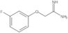 Ethanimidamide, 2-(3-fluorophenoxy)-