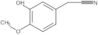 3-Hydroxy-4-methoxybenzeneacetonitrile