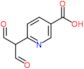 6-(1-formyl-2-oxoethyl)pyridine-3-carboxylic acid