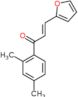 (2E)-1-(2,4-dimethylphenyl)-3-furan-2-ylprop-2-en-1-one