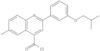 6-Methyl-2-[3-(2-methylpropoxy)phenyl]-4-quinolinecarbonyl chloride