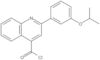 2-[3-(1-Metiletoxifenil)]-4-quinolinocarbonil cloreto