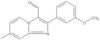 2-(3-Methoxyphenyl)-7-methylimidazo[1,2-a]pyridine-3-carboxaldehyde