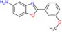 2-(3-methoxyphenyl)-1,3-benzoxazol-5-amine