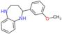 2-(3-methoxyphenyl)-2,3,4,5-tetrahydro-1H-1,5-benzodiazepine