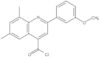 2-(3-Methoxyphenyl)-6,8-dimethyl-4-quinolinecarbonyl chloride