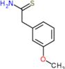 2-(3-methoxyphenyl)ethanethioamide