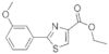 Ethyl 2-(3-methoxyphenyl)-4-thiazolecarboxylate