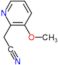 2-Pyridineacetonitrile,3-methoxy-(9CI)
