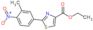 ethyl 2-(3-methyl-4-nitro-phenyl)thiazole-4-carboxylate