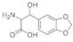 2-Amino-3-(1,3-benzodioxol-5-yl)-3-hydroxypropionic acid