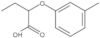 2-(3-Methylphenoxy)butanoic acid