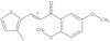 (2E)-1-(2,5-Dimethoxyphenyl)-3-(3-methyl-2-thienyl)-2-propen-1-one