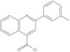 2-(3-Methylphenyl)-4-chinolincarbonylchlorid