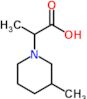 2-(3-methylpiperidin-1-yl)propanoic acid