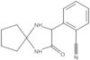 2-(2-Oxo-1,4-diazaspiro[4.4]non-3-yl)benzonitrile