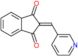 2-(pyridin-3-ylmethylidene)-1H-indene-1,3(2H)-dione