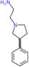 2-(3-phenylpyrrolidin-1-yl)ethanamine