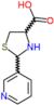 2-(pyridin-3-yl)-1,3-thiazolidine-4-carboxylic acid