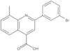 2-(3-Bromophenyl)-8-methyl-4-quinolinecarboxylic acid