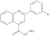 2-(3-Bromophenyl)-4-quinolinecarboxylic acid hydrazide