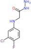 2-[(3-chloro-4-fluorophenyl)amino]acetohydrazide (non-preferred name)