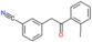 3-[2-(2-iodophenyl)-2-oxo-ethyl]benzonitrile