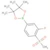 1,3,2-Dioxaborolane,2-[3-fluoro-4-(methylsulfonyl)phenyl]-4,4,5,5-tetramethyl-