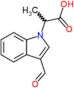 2-(3-formyl-1H-indol-1-yl)propanoic acid