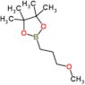 2-(3-Methoxypropyl)-4,4,5,5-tetramethyl-1,3,2-dioxaborolane