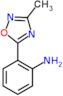 2-(3-methyl-1,2,4-oxadiazol-5-yl)aniline