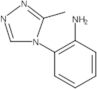 2-(3-Methyl-4H-1,2,4-triazol-4-yl)benzenamine