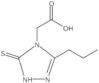 1,5-Dihydro-3-propyl-5-thioxo-4H-1,2,4-triazole-4-acetic acid
