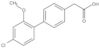 4′-Chloro-2′-methoxy[1,1′-biphenyl]-4-acetic acid