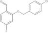 2-[(4-Chlorophenyl)methoxy]-4-fluorobenzaldehyde