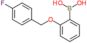 B-[2-[(4-Fluorophenyl)methoxy]phenyl]boronic acid