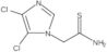 2-(4,5-dichloro-1H-imidazol-1-yl)ethanethioamide