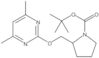 1,1-Dimetiletil 2-[[(4,6-dimetil-2-pirimidinil)oxi]metil]-1-pirrolidinocarboxilato